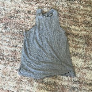 Lululemon - Tie Up tank size 6 grey